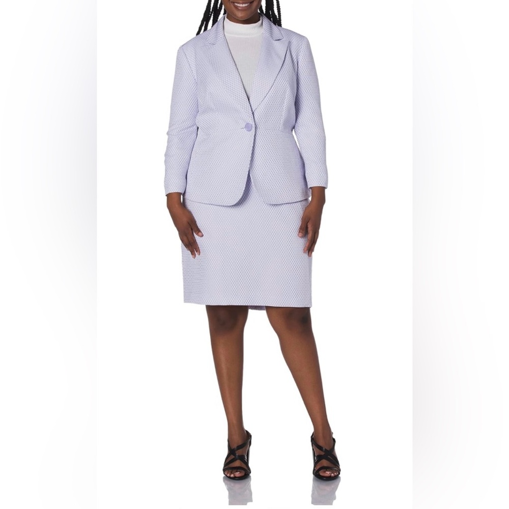 2pc Le Suit Skirt Suit - 10